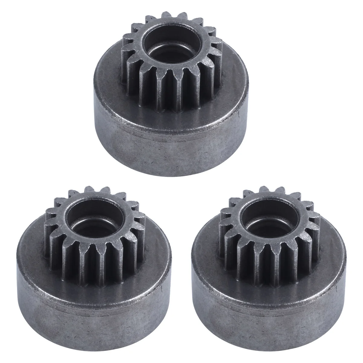 A72Z 3X 02107 16T Clutch Bell Single Gear for 1/10 94188 Nitro Truck RC Car