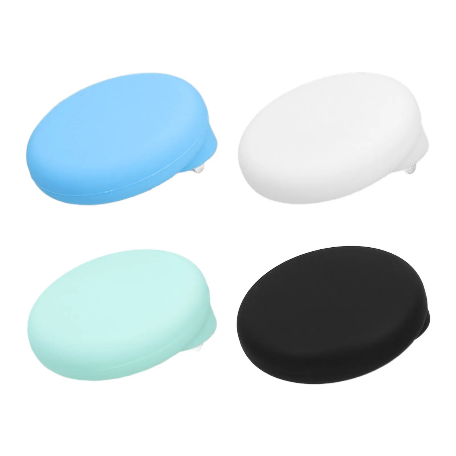 

4 Pcs Silicone Tracker Holder Hidden Design Compatible with Air Tag Safety Pin for Kids Clothes Backpacks Universal Fit