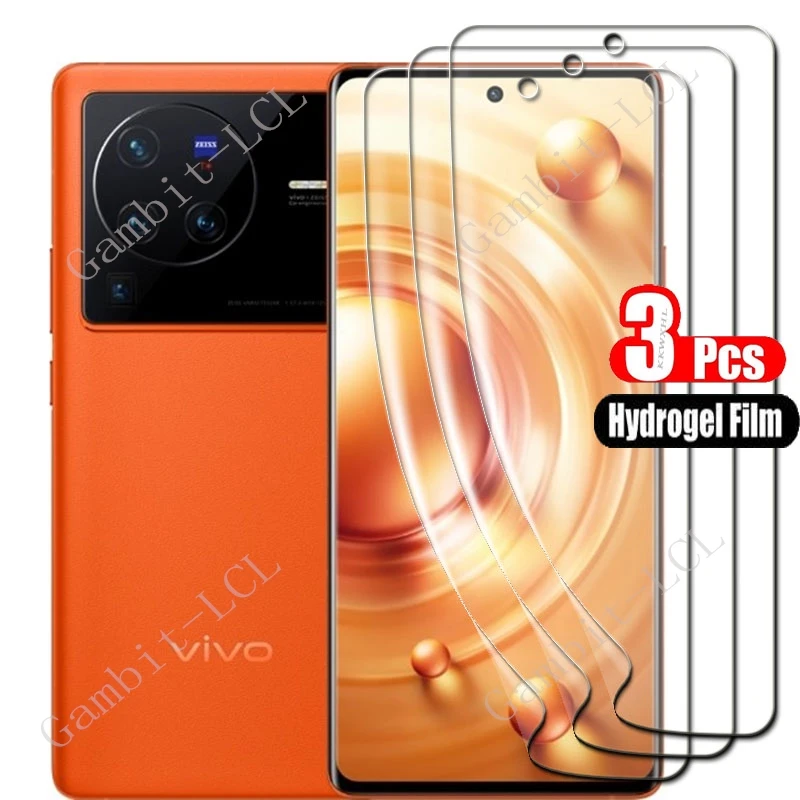 For Vivo X80 Pro  VivoX80Pro VivoX80 X80Pro V2185A V2145 Hydraulic Soft Hydrogel Film Full Protective Screen Protector Cover