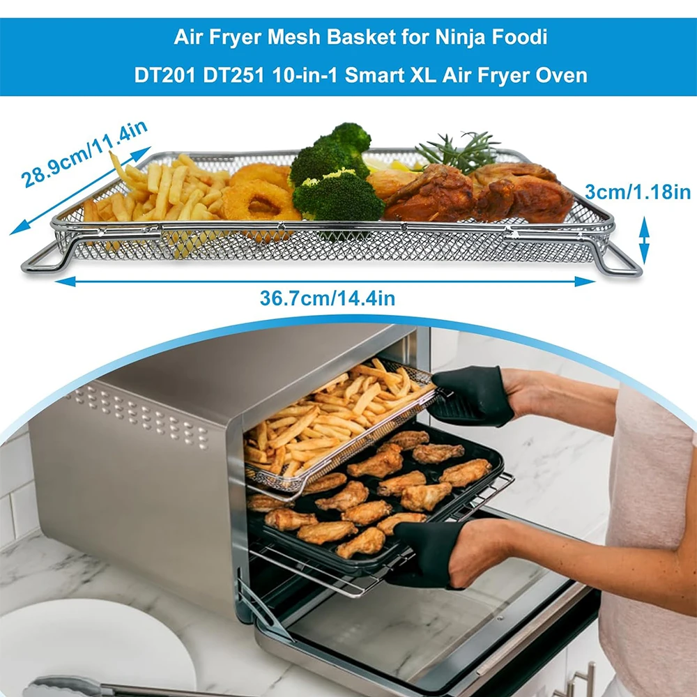 Корзина для аэрофритюрницы LME – обзор и цена Ninja Air Fryer Dt201