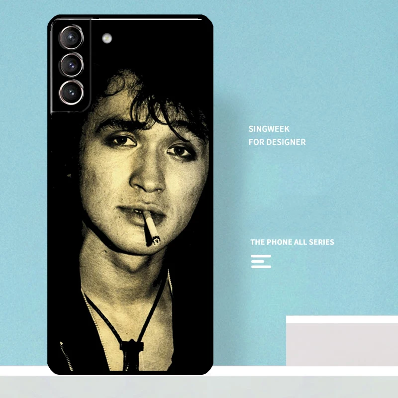 Viktor Tsoi Case For Samsung Galaxy S24 Ultra S21 S22 S23 Plus Note 10 Note 20 S8 S9 S10 S20 FE Coque