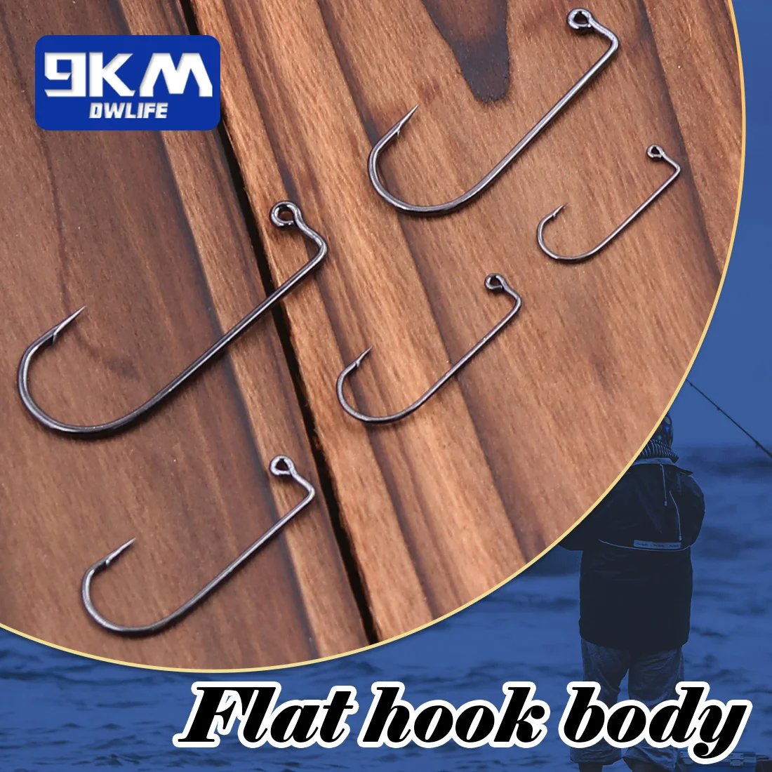 90 fish hooks Jig 90 with Wire Keeper Saltwater 9km-dwlife The MTL 90 Degree Jig Hooks 50-200