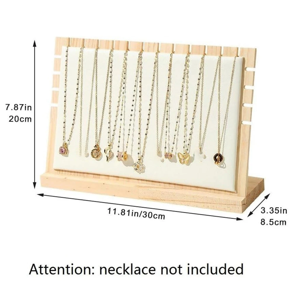 Necklace Display Stand Organizer Jewelry Bracelet Chain Necklace Holder Accessories Exhibit Necklaces Multifunctional
