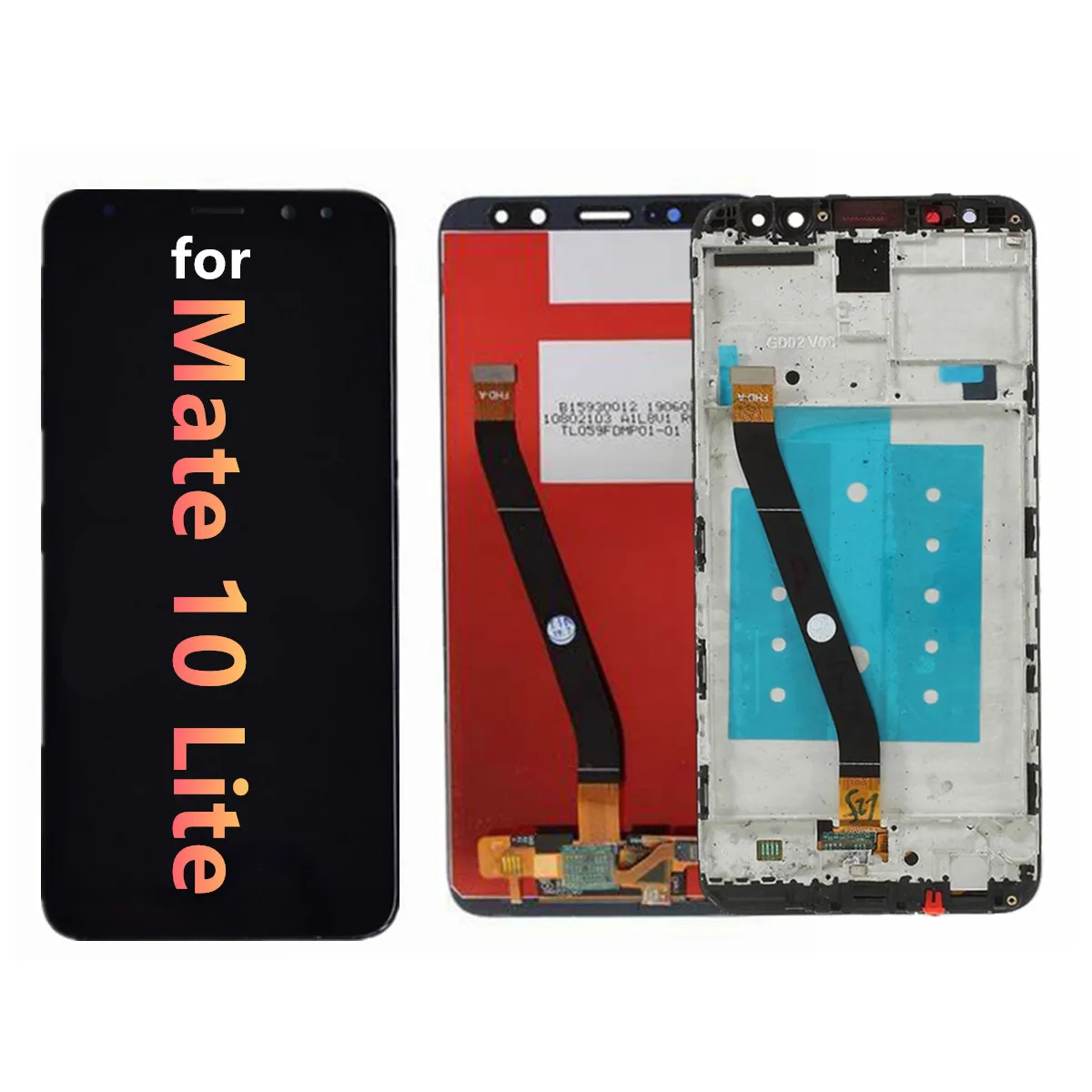 

5.9" Display LCD Display Touch Screen Digitizer Assembly For Huawei Mate 10 Lite RNE L01 L02 L03 L21 With Frame Replacement