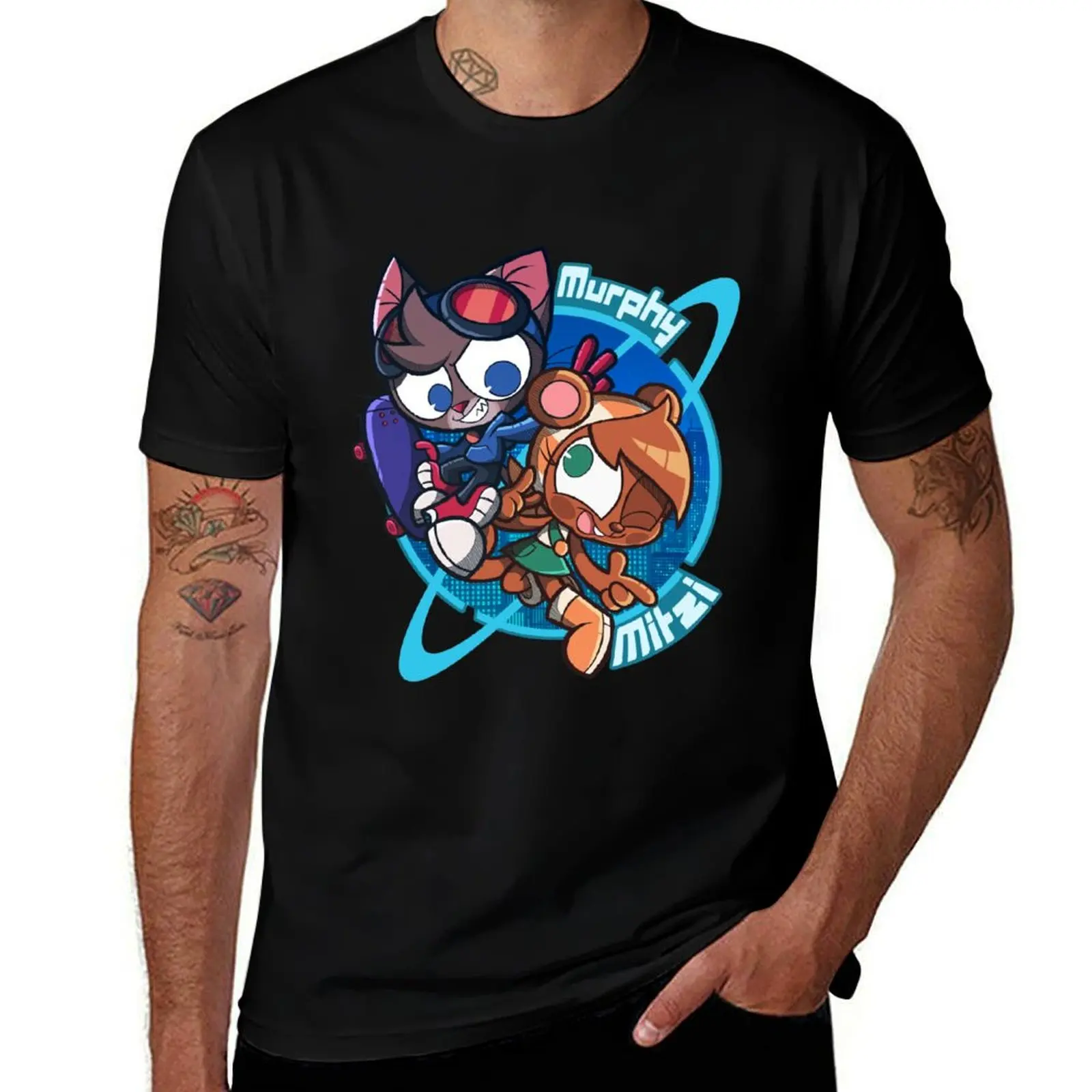 Orbital Murphy & Mitzi T-Shirt Casual Basic Short Sleeve T-Shirt