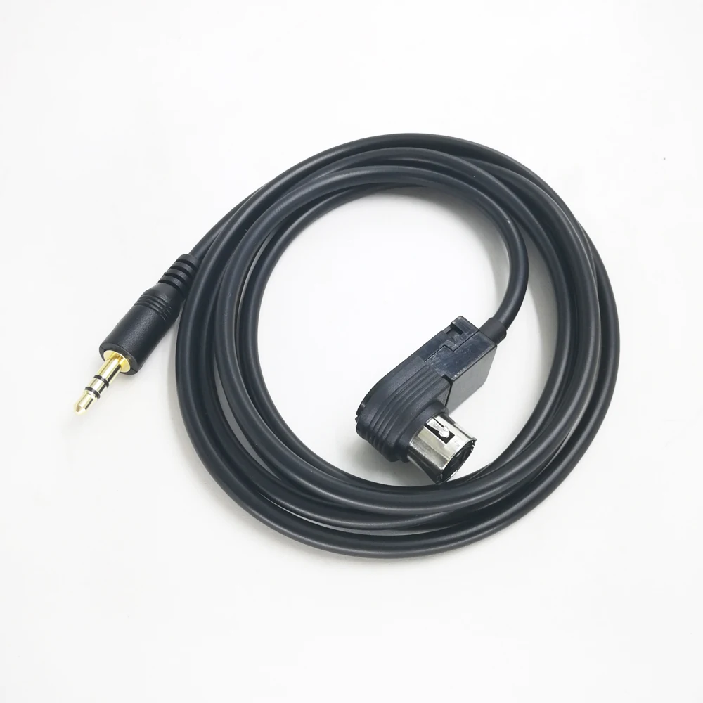 Biurlink Adapter kabla Aux Jack 3,5 mm do JVC Alpine CD KS-U58 PD100 U57 U29 do MP3 iPhone 5 6