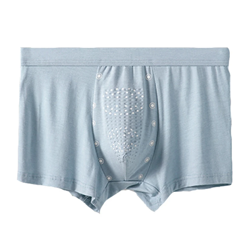 الرجال شبكة الملاكم السراويل لينة تنفس الحقيبة الملابس الداخلية السروال الرجال سراويل الملاكم رجل مريح #2