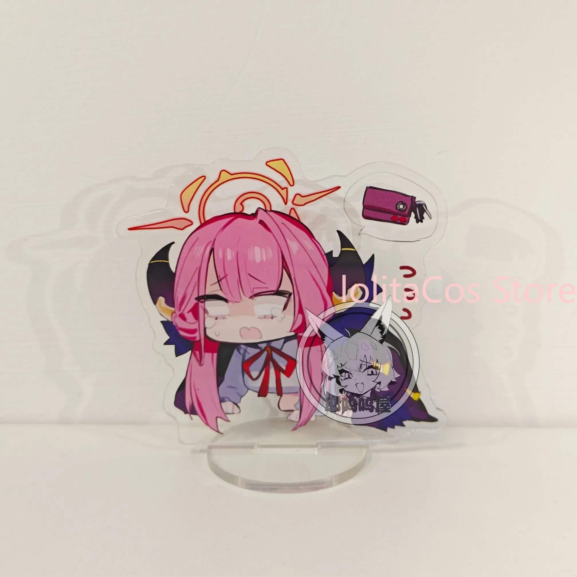 

Game Blue Archive Rikuhachima Aru Q-version Acrylic Standee Kawaii Desktop Ornament Room Decor Birthday Gift for Friend Xmas