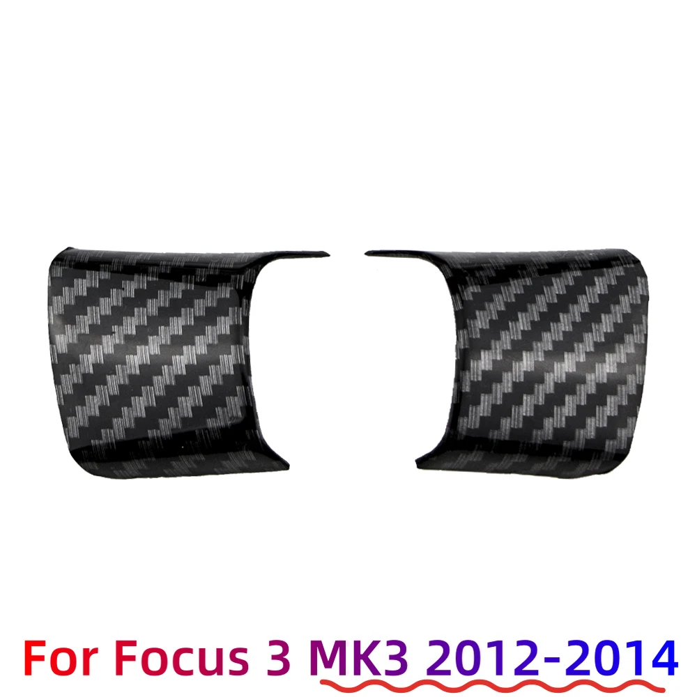 For Ford Focus 3 MK3 2012-2014 for KUGA 2013-2015 Car Steering Wheel Sequins Trim Cover Sticker Decoration Accessories