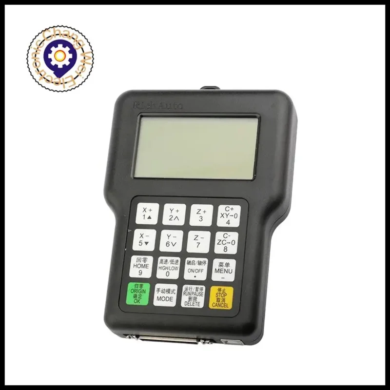 RichAuto DSP CNC kontroler A11E/A18E 3/4 osiowy kontroler ruchu pilot do grawerowania i cięcia CNC wersja angielska 75W mocy