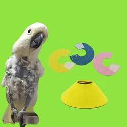 Pet Bird Collar for Plucking Parrot Anti-Bite Recovery Collar Protective Neck Circle for Budgies Prevent Feather Scratch Y5GB