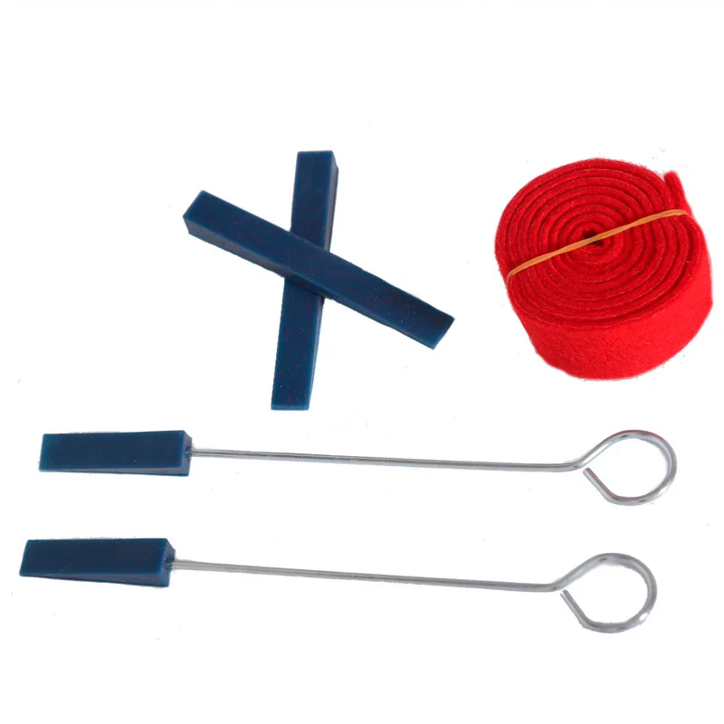 7Pcs/Set Professional Piano Tuning Tools Piano Tuner Tuning Lever Wrench Kit Mute Temperament Felt Strip Fork