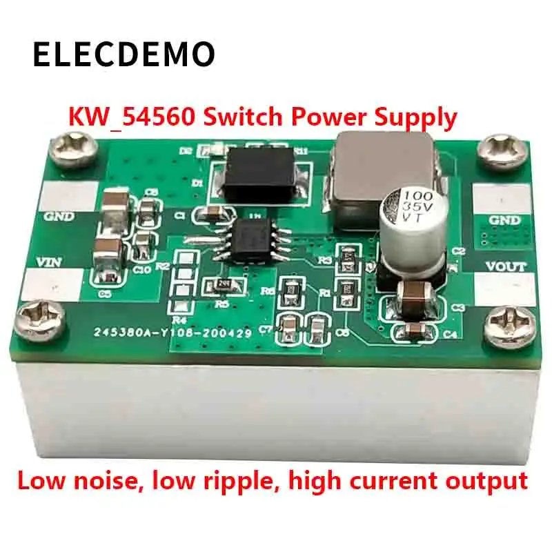 DC-DC Buck Step-Down Switching Power Module, Wide Vin, 91% Efficiency, 3.5A/5A High Current Low Ripple DIY PCB,TPS54560/54360