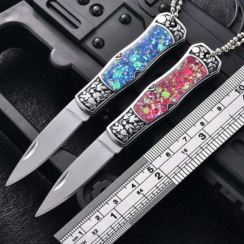 Outdoor Tactical Wilderness Survival Multifunctional Folding Knife Outdoor Knife Mini Key Knife Carrying Pocket Knife