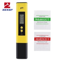 ZEXEF PH Meter 0.01 For Water Quality Tester With Measurement Range 3 in 1 PH tester Water PH Meter TDS EC Temperature Meter