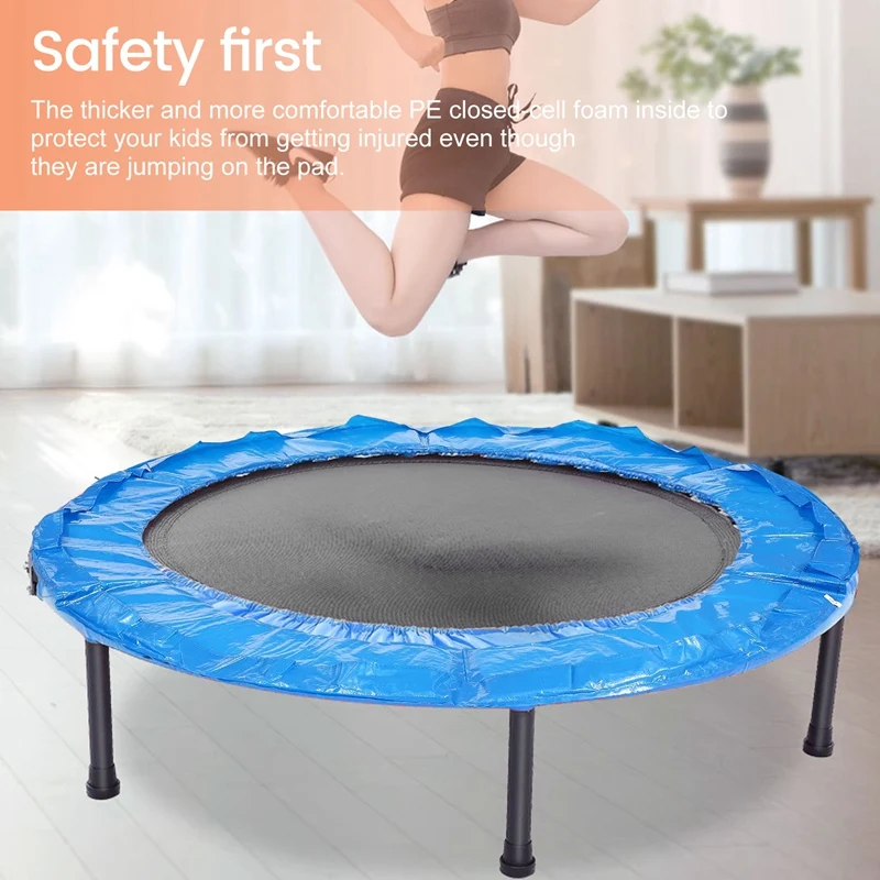 Round Trampoline Replacement Safety Pad Spring Cover Fit 6Ft Trampoline Frame Edge Cover Accessories