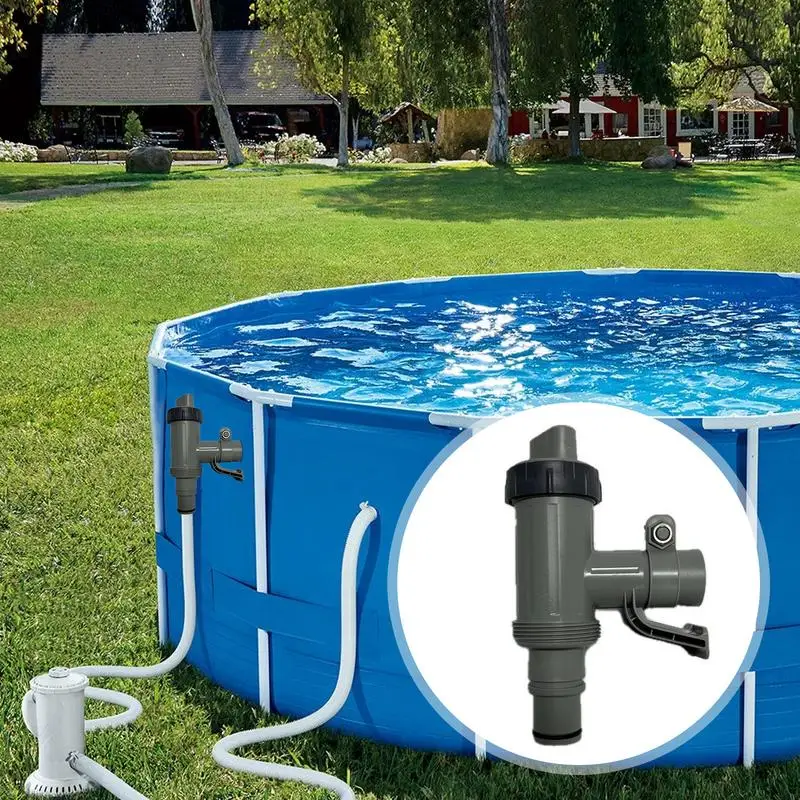 Pool Valves Ground Pool Fittings Heavy-Duty Adapter Replacement For Waterflow Control Installation Home Swimming Equipment