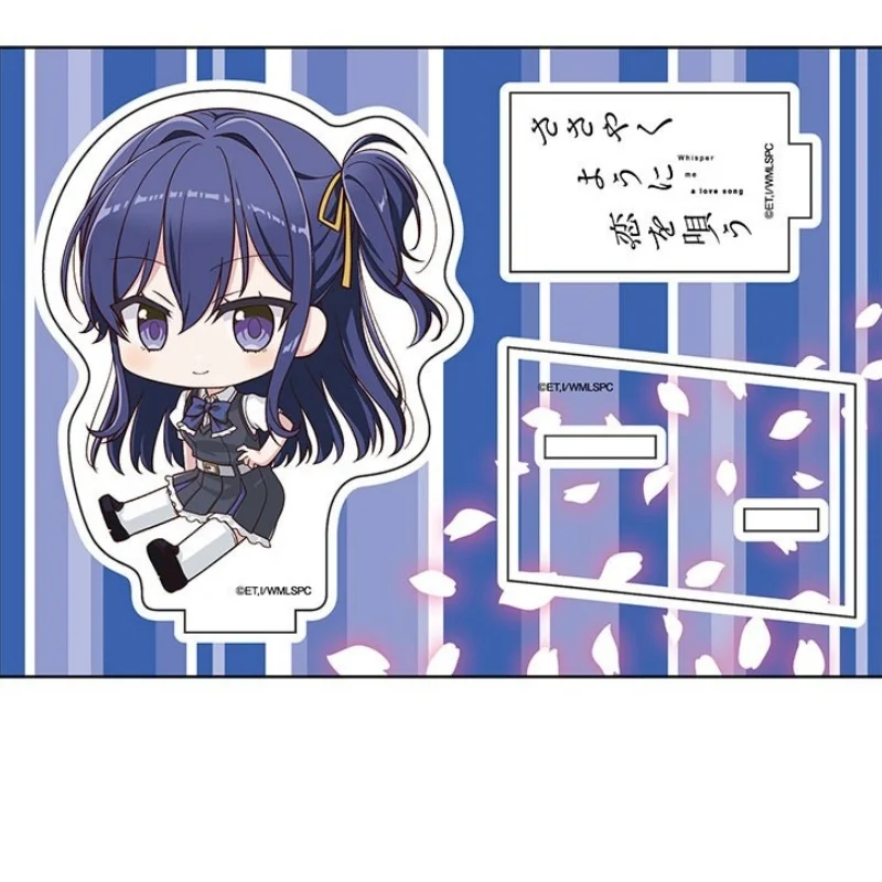 10cm Whisper me a love song Anime Wholesale Accessories present Bedhead decoration Keychains Acrylic Standee Gifts FACTORY STORE