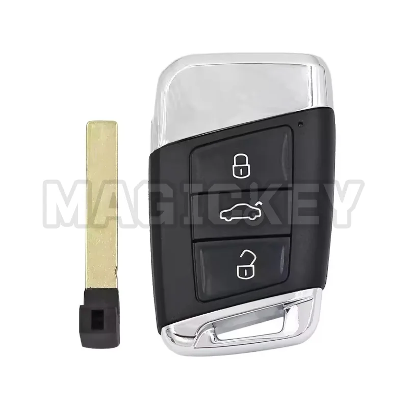 KEYDIY KD ZB17-3 Universal Smart Remote Key 3 Buttons Compatible with VW Type
