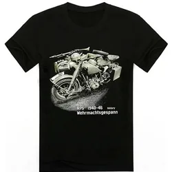sgespann R75 Heavy Duty Motorcycle Side Car T Shirt. Short Sleeve 100% Cotton Casual T-shirt Loose Top Size S-3XL