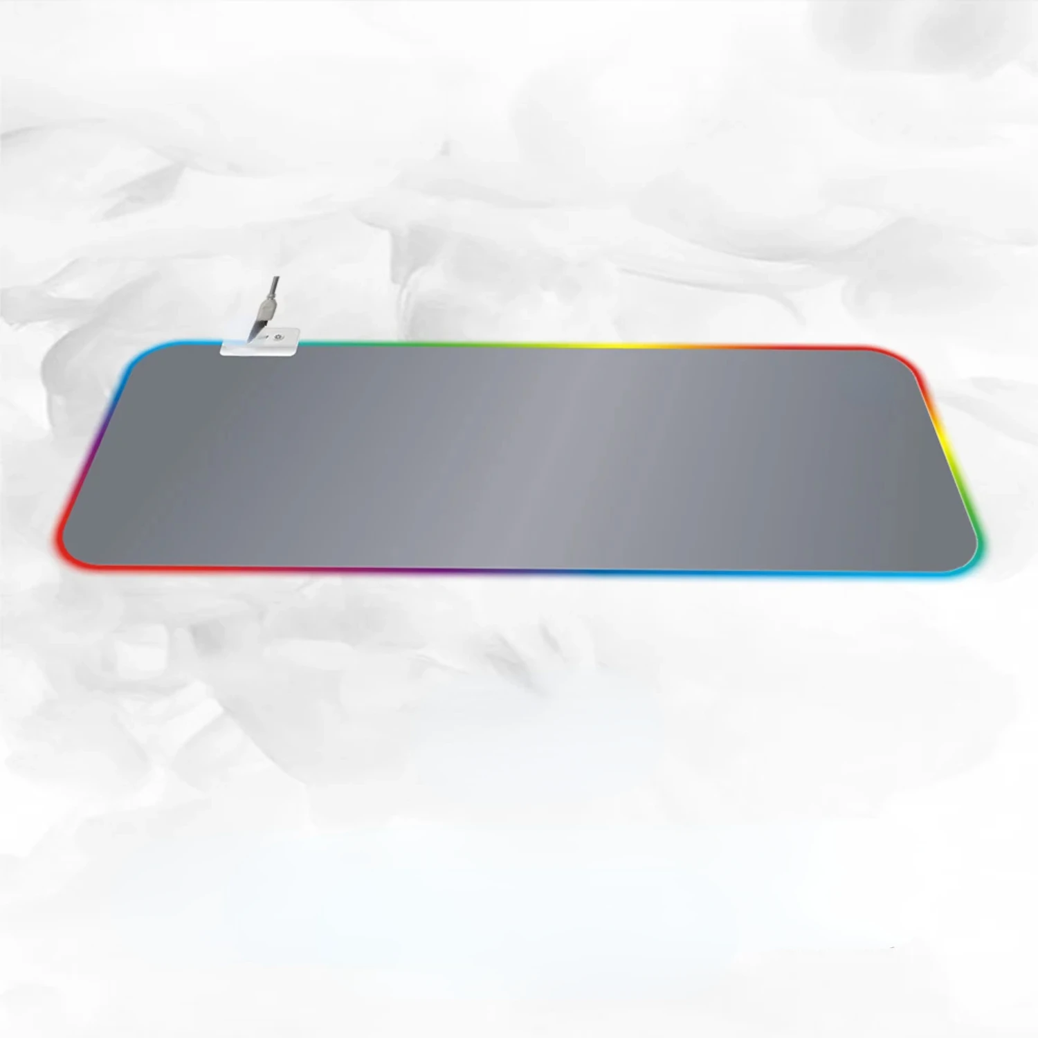 Imagem -02 - Rgb Luz Non-slip Gaming Mouse Pad Tampa do Teclado Grande Base de Borracha Tapete de Computador Esteira de Mesa Jogo de pc Mpr800s