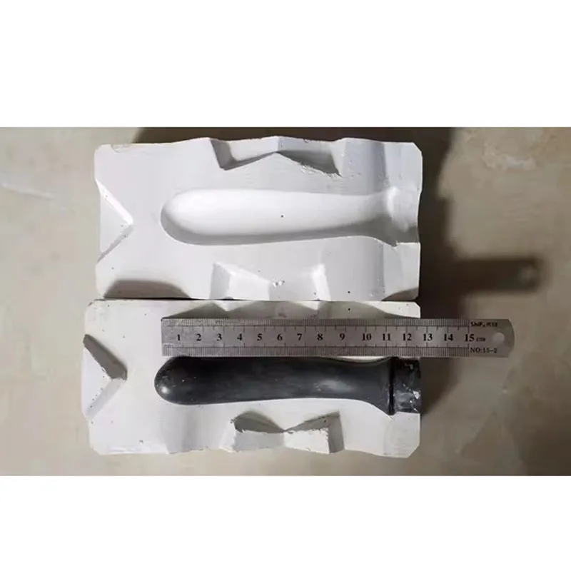 Gypsum Mould for Duplicating Teapot Handles - Ready to Use Plaster Mold, DIY Clay Handle Making Tool