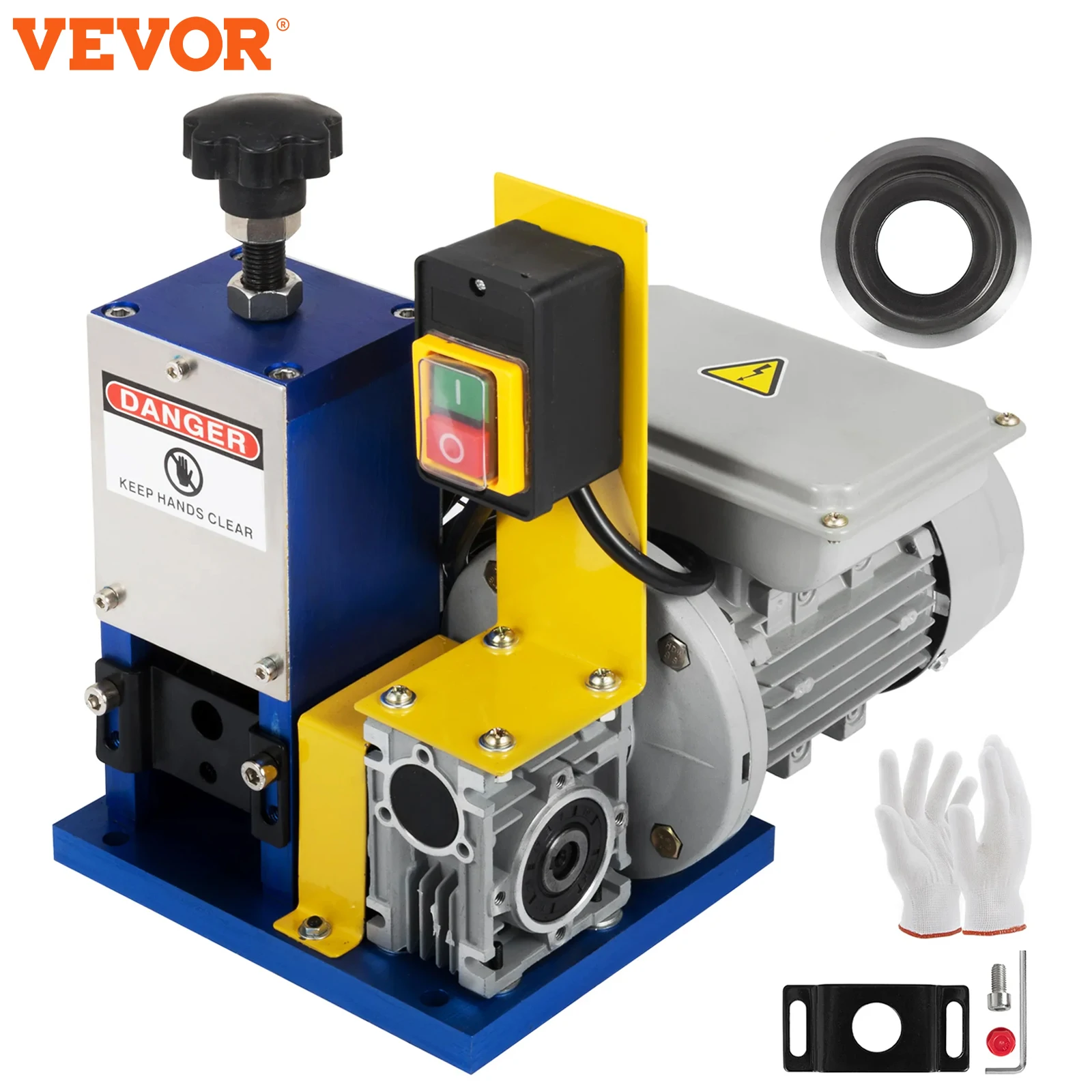Vevor-máquina de Decapagem de Fios Elétricos Stripper de Cabo Reciclagem de Sucata de Cobre 1.525 mm 220v 110v