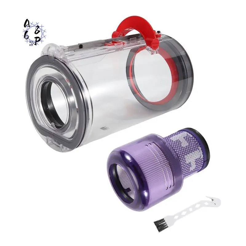 A68P-Replacement Dustbin And Filter For Dyson V11 V15 SV14 SV15 SV22 Vacuum Cleaner Accessory Dust Collection Bucket
