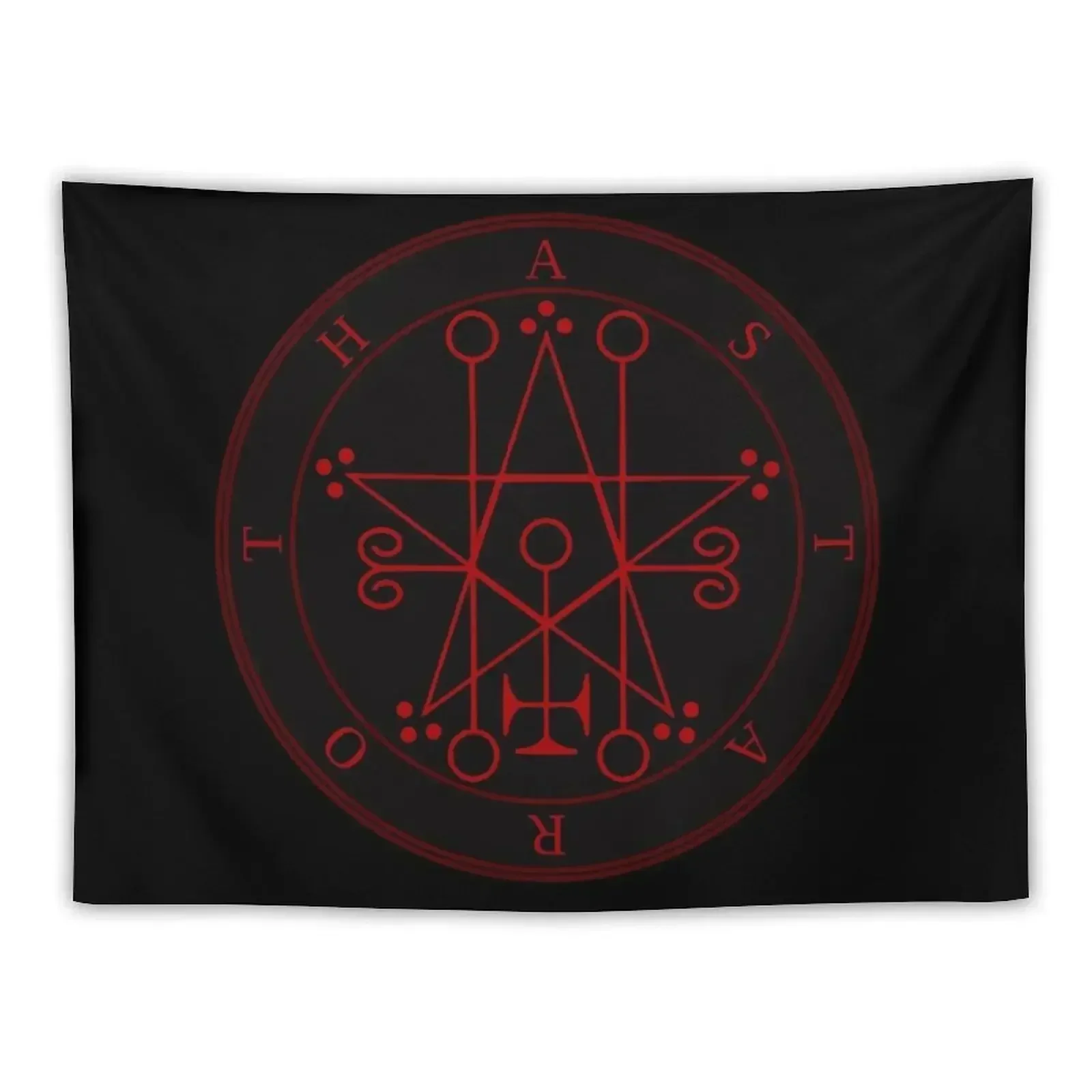 Sigil of Astaroth Tapestry Wall Deco Aesthetic Room Decors Home Decor Accessories Tapestry