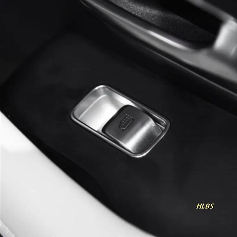 

1 PCS 1679057701 Car Rear Power Lifter Window Switch Silver ABS For Mercedes Benz GLE W167 2020+ Electric Window Switch