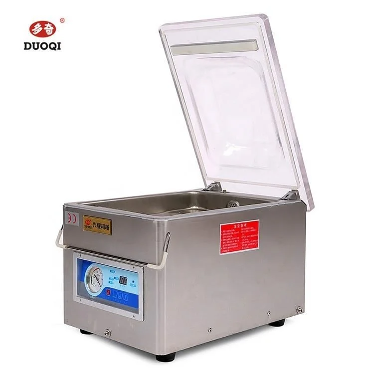 

DUOQI DZ-260B Single Chamber Desk Type Vacuum Packing Machines for Apparel Food Steak Commodity for Bags