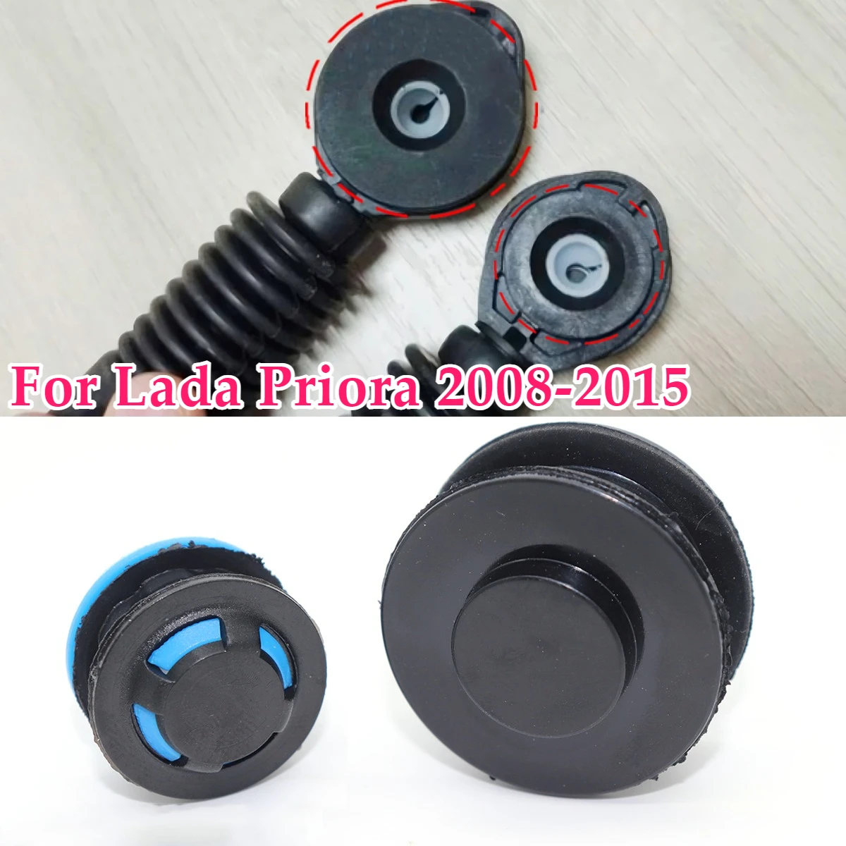 

Upgrade MT Gearbox Shift Cable Linkage Control Bushing Gear Shifter Lever Connector Rod Connect Bush Fix For Lada Priora 2008-15