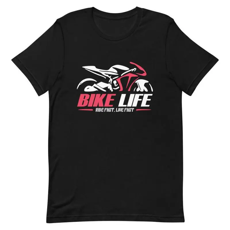 

Футболка Bike Life Ride Fast Live