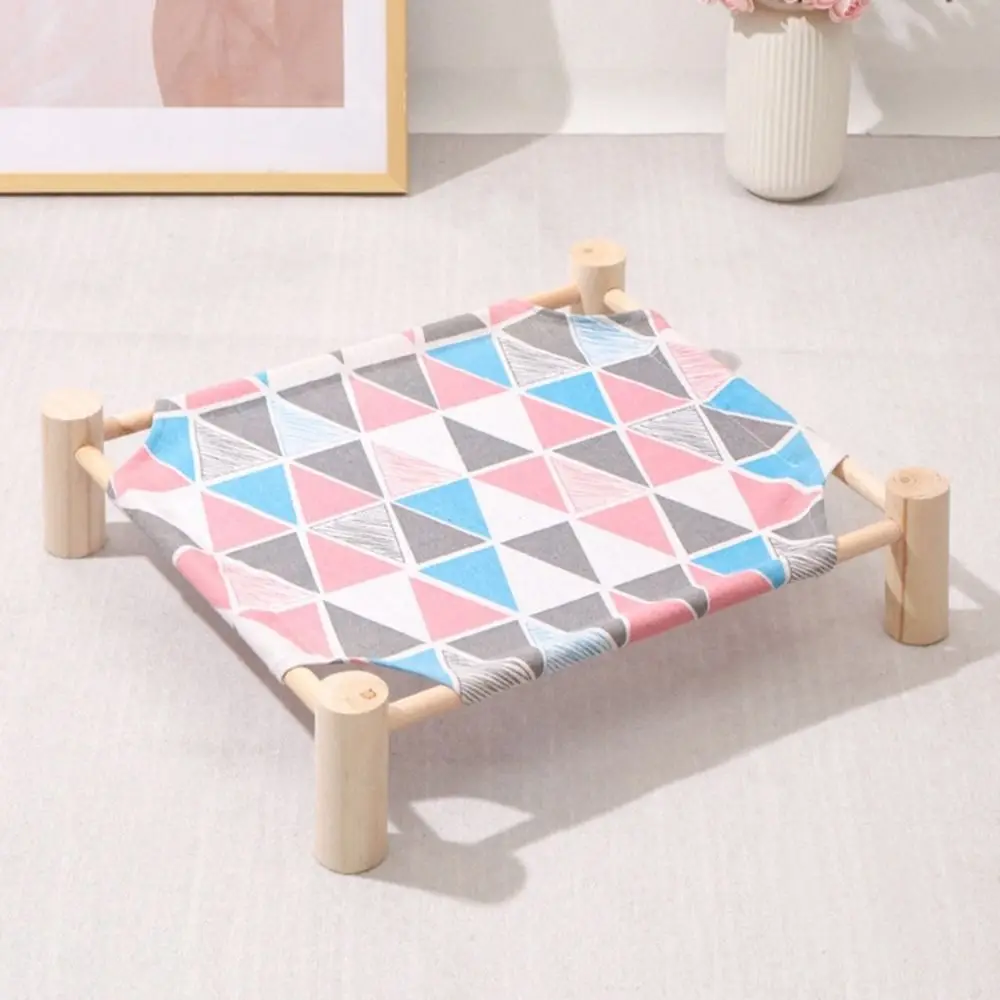 Cartoon Pet Camp Bed Sheet Dirt Resistant Removable Pet Swing Sheets Nylon Washable Pet Bed Sheet Replacement for Dogs and Cats