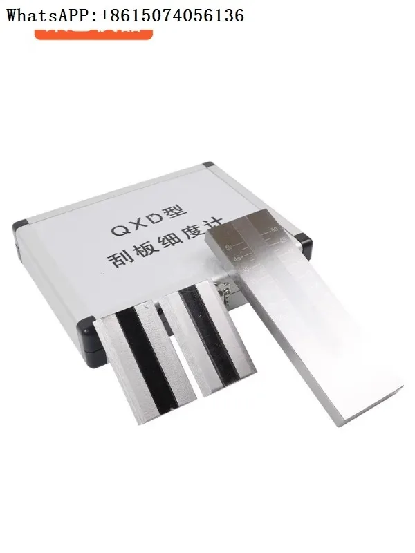 

QXD stainless steel scraper fineness meter 0-25/50/100/150um coating particle fineness meter