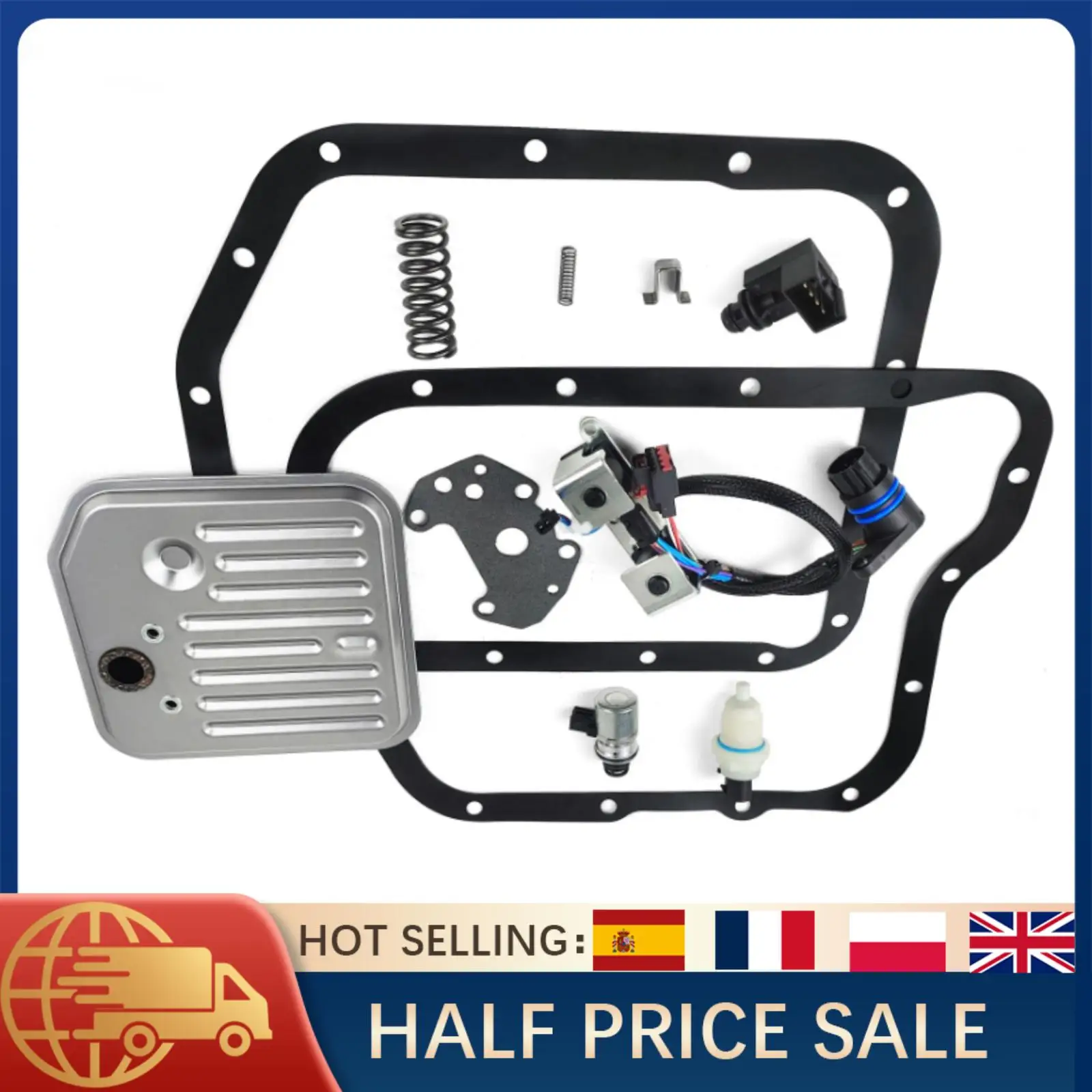 

For Dodge Jeep 42RE 44RE 46RE 47RE A500 A518 A618 Governor Pressure Solenoid Sensor Transducer Transmission Rebuild Kit 4617210