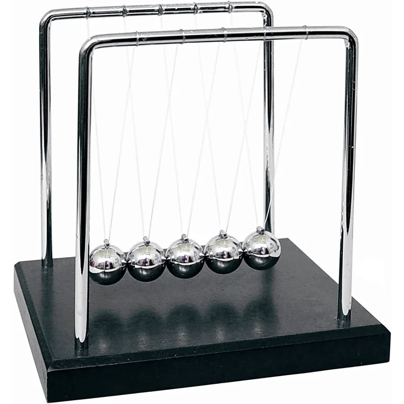 

Newton's Law Perpetual Motion Swing Ball Demonstration Simulator Physics Science Machine Desk Decoration Home Decoration