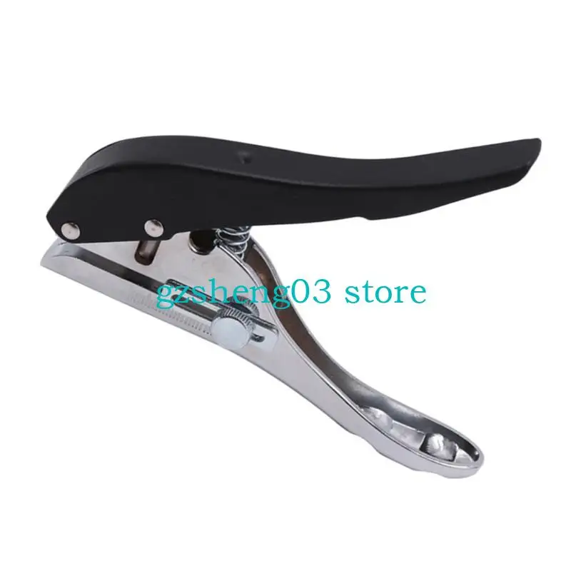 

U75C Portable Pliers Edges Banding Punching Pliers 10mm Hole Card Punching Tool Single Round Hole Opener Enduring