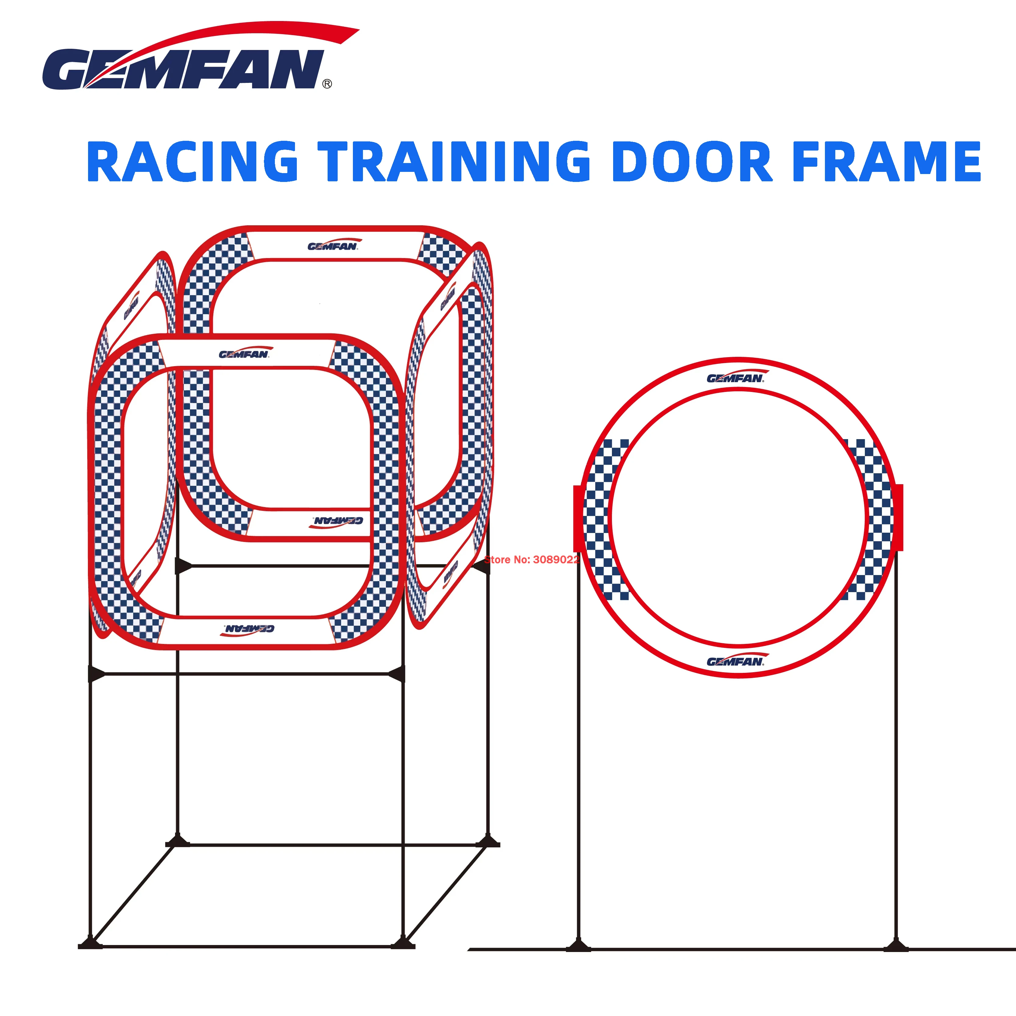 Drone Racing Gate - GEMFAN AC FPV Competition Four Sides