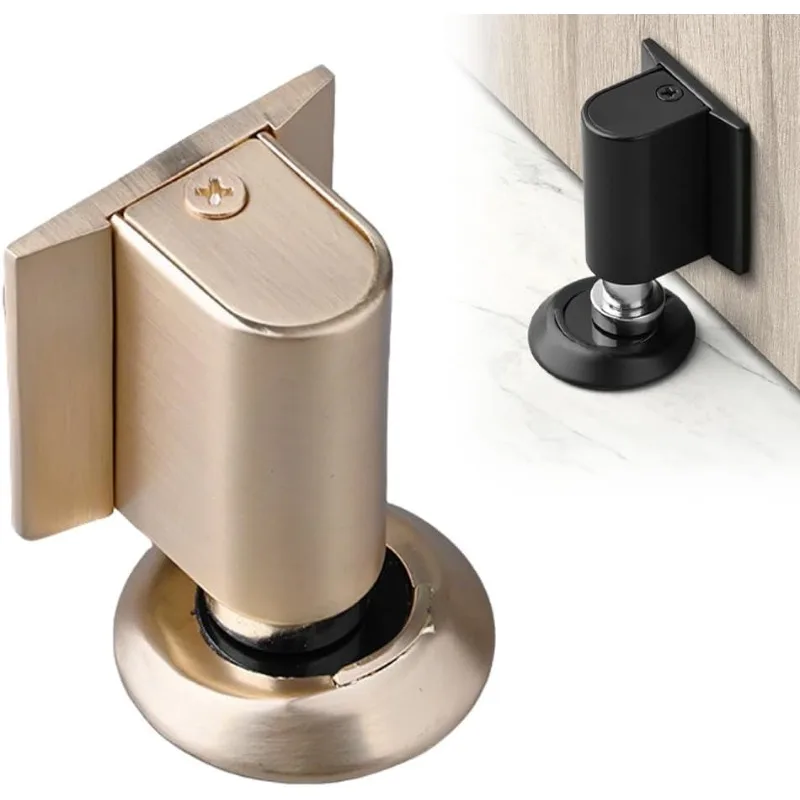 Door Stopper, Heavy Duty Magnetic Doors Catch Holder, Windproof Stopper No Drill Invisible Doorstops for Inside Door( 1 Pack)