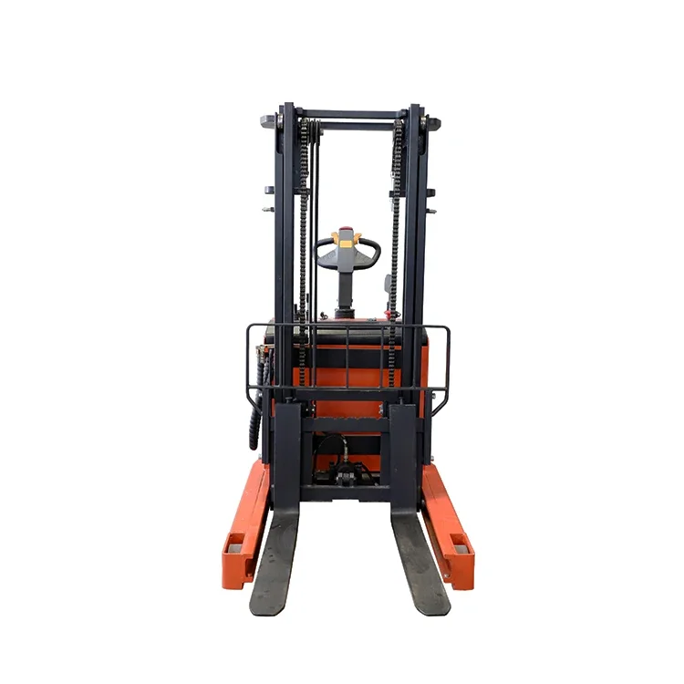 NIULI 1.5ton 1.6 ton fully electric pallet stacker lift full electric reach stacker