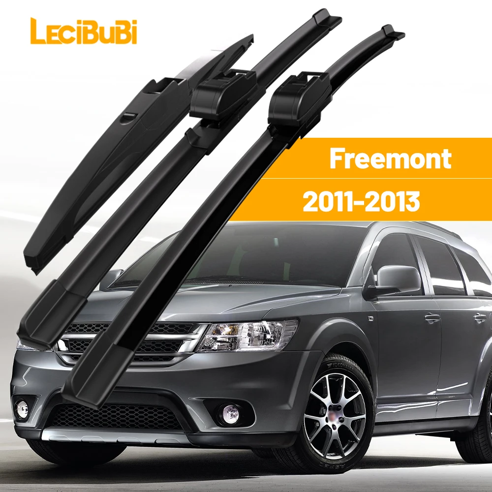 

For Fiat Freemont 2011-2013 1set Front & Rear Windshield Wiper Blades Windscreen Wipers 2012 Accessories