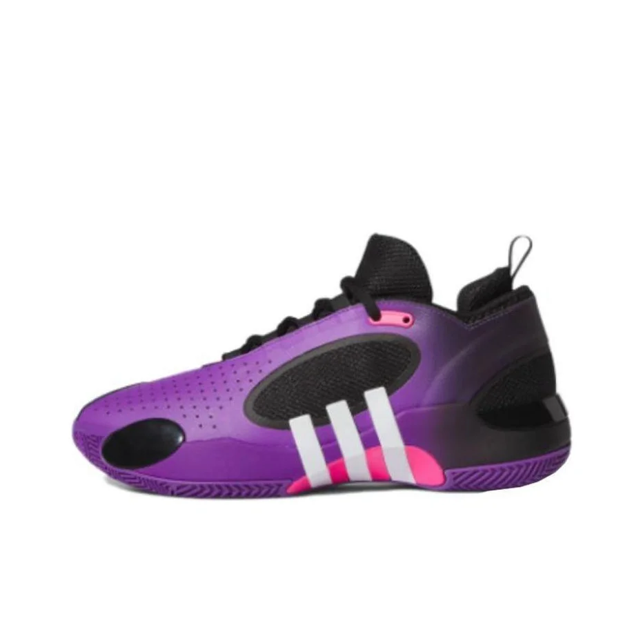 Adidas D.O.N. Issue #5 Basketball Shoes Unisex Low Top Purple Black IE8324