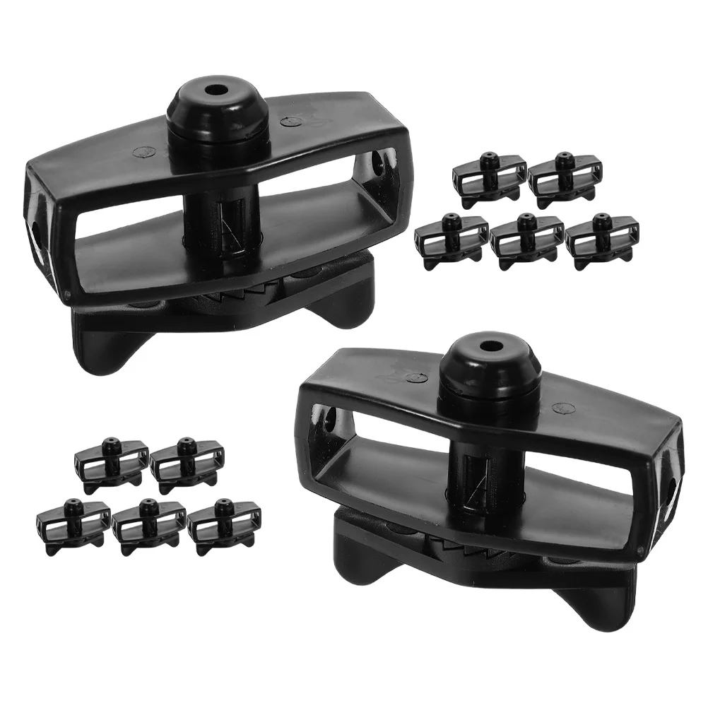 12 шт., пластиковый натяжитель троса, сверхмощный натяжитель троса для забора, натяжитель садовой проволоки, инструмент, сменный натяжитель, сверхмощный