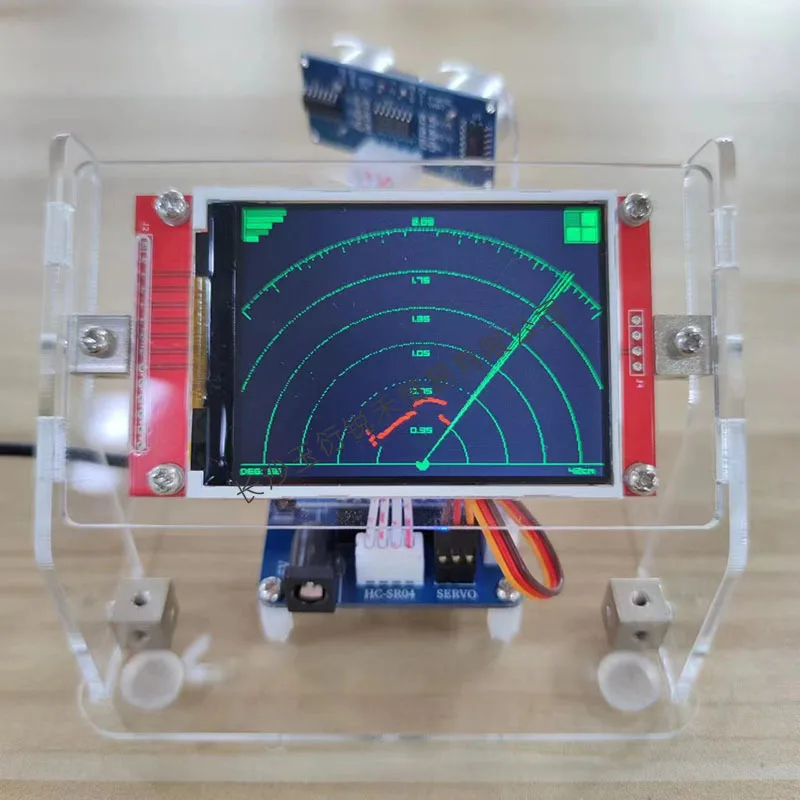 

Ультразвуковой радар-сканер, набор «сделай сам» для детей, креативная игрушка, радиоуправляемый автомобильный аксессуар Tamiya 1 14, Traxxas 1 10