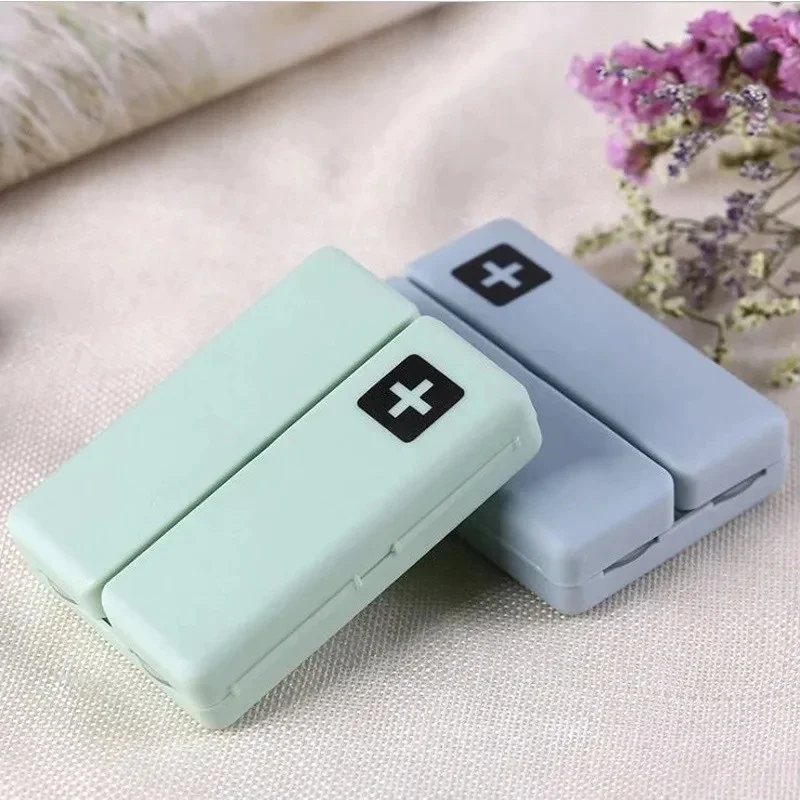 1/2PC Weekly Pill Box 7 Days Foldable Travel Medicine Holder Pill Box Tablet Storage Case Container Dispenser Organizer Tools