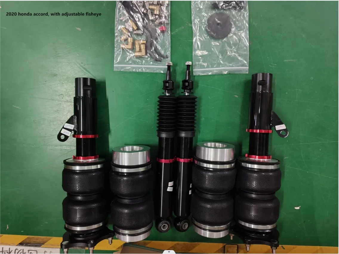 Air Suspension Support Kit with Air Shock Absorber for Honda Accord 10 2018+, Air Lift Suspension