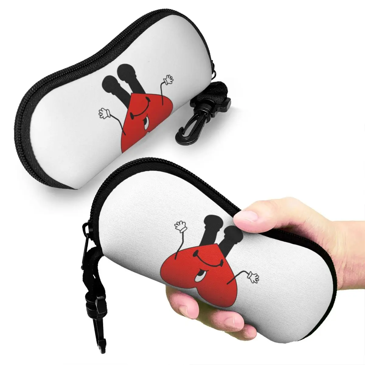 Un Verano Sin Ti Bad Bunny Shell Glasses Case Protective Sunglasses Box Women Men Soft Eyeglasses Bag Pouch