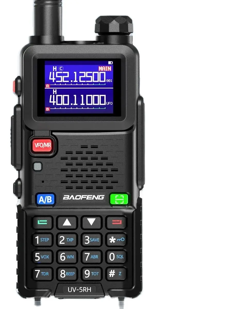 Baofeng UV-5RH Air Band Walkie Talkie Draadloze kopieerfrequentie Type-C NOAA Lange afstand 999CH Verbeterde UV-5R 5RM Ham Two Way Radio - afbeelding 2