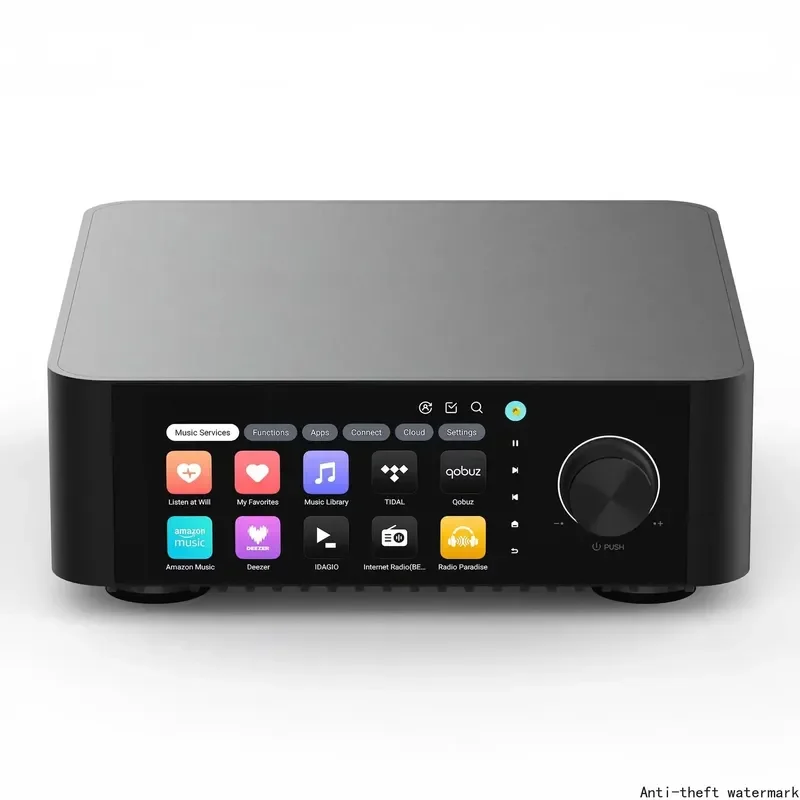 2026 Eversolo Play/CD Edition Music Streamer with Amplifier & DAC | 5.5